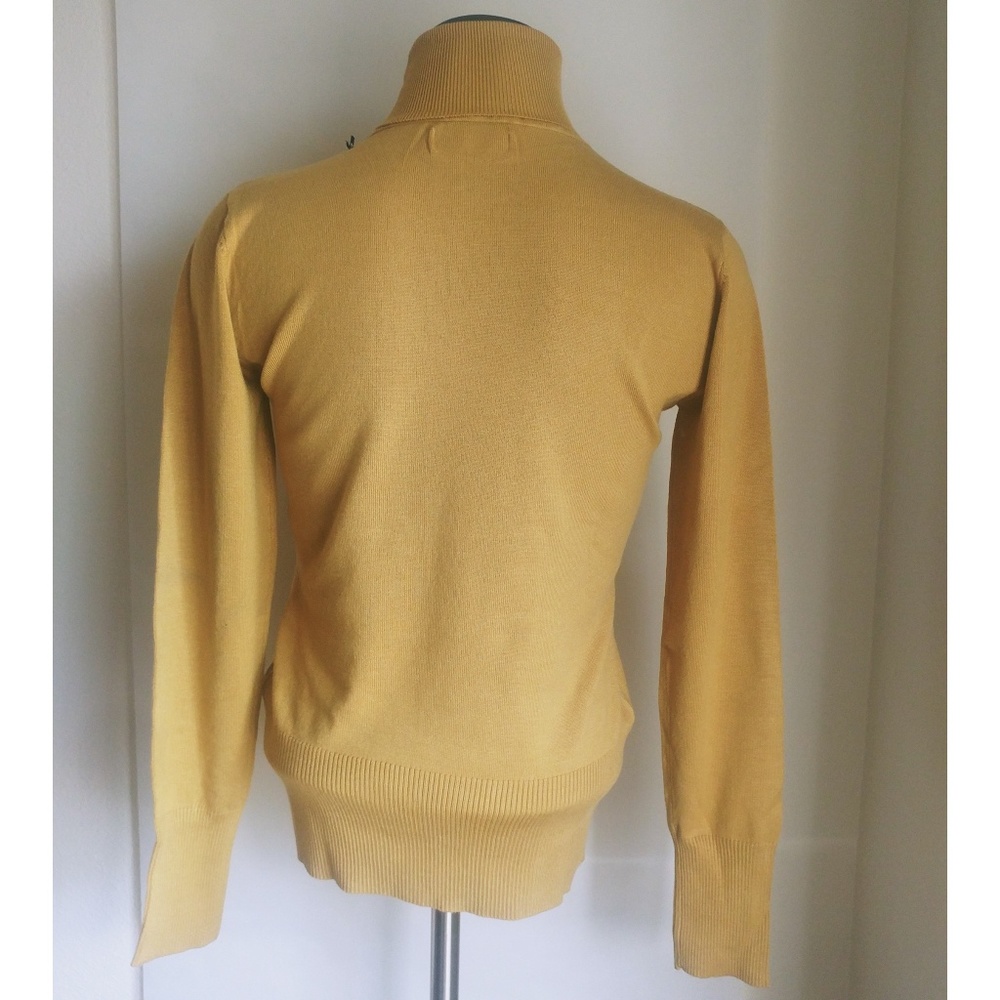 🆕Mustard Knit Turtleneck Sweater - Picture 5 of 7